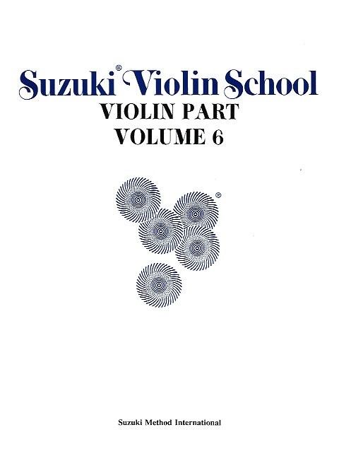 Suzuki Violin School: Violin Part, Volume 6
