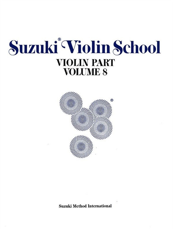 Suzuki Violin School: Violin Part Volume 8
