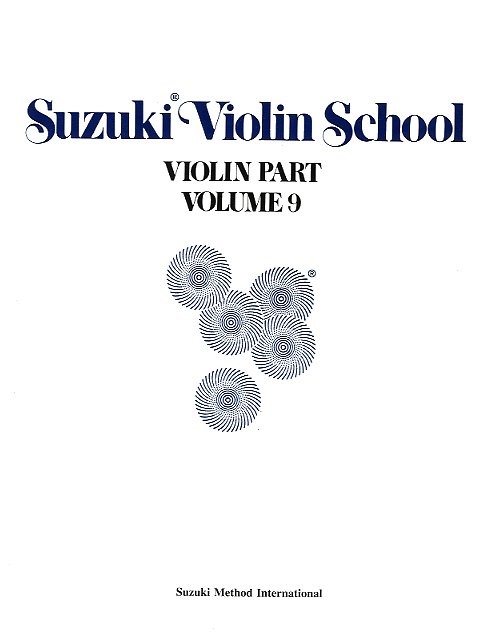 Suzuki Violin School: Violin Part Volume 9
