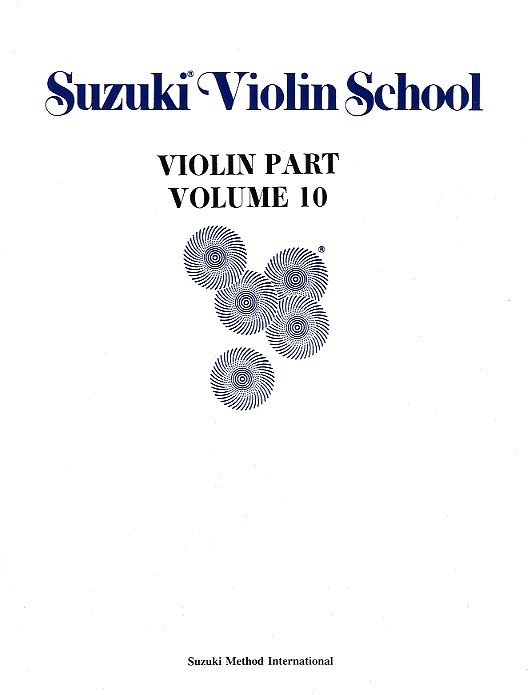 Suzuki Violin School: Violin Part Volume 10