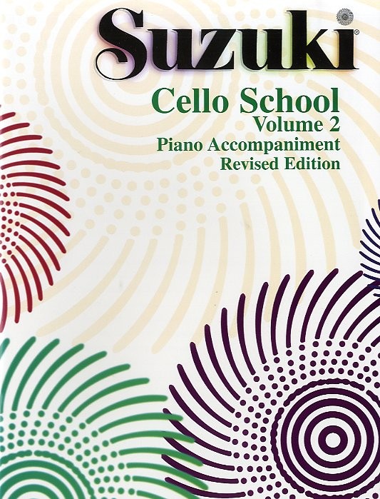 Suzuki Cello School Volume 2 - Piano Accompaniment (Revised Edition)