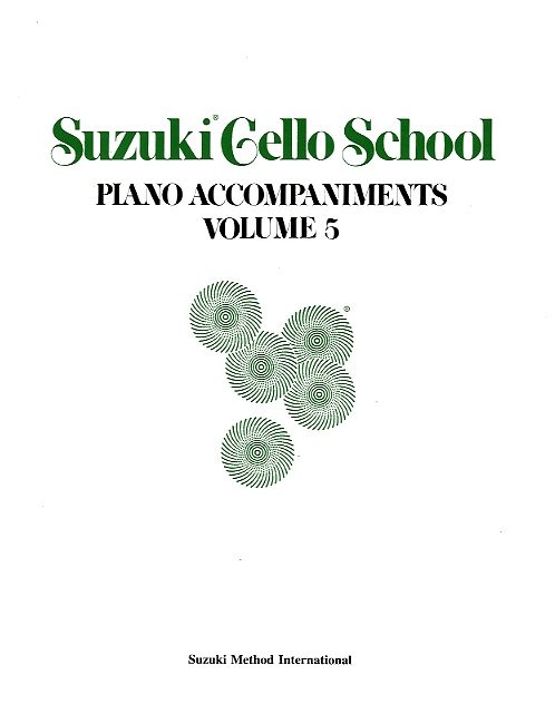 Suzuki Cello School Volume Five - Piano Accompaniment