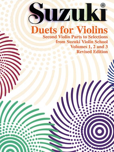 Suzuki Duets For Violins Volumes 1,2 And 3 Revised Edition (2nd Violin)