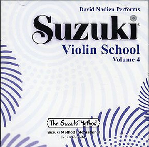 Suzuki Violin School Volume 4 - David Nadien (CD)