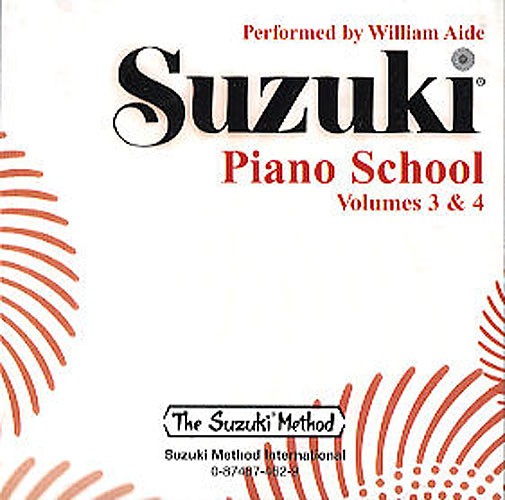 Suzuki Piano School Volumes 3 And 4 CD