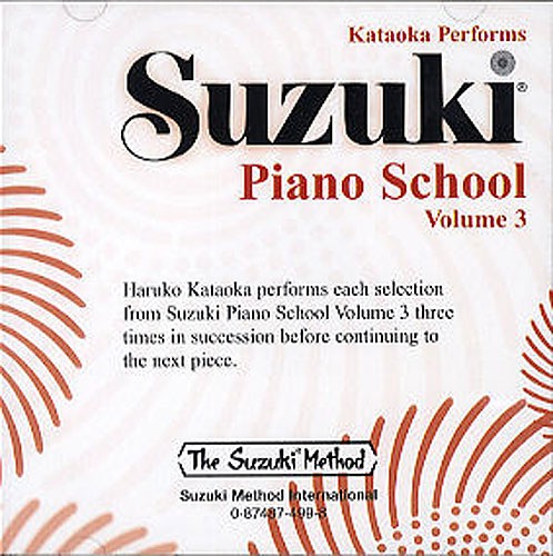Suzuki Piano School: Volume 3 (CD)