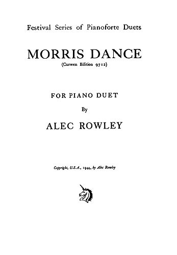Rowley, A Morris Dance Piano Duet