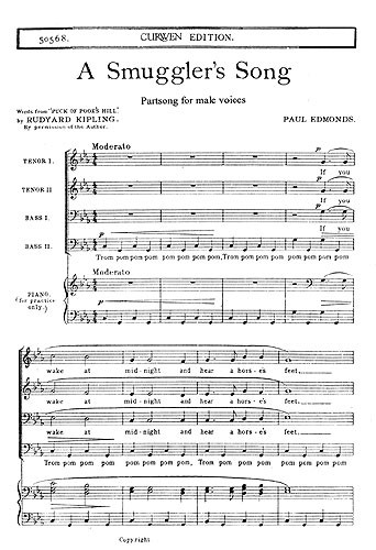 Paul Edmonds: A Smuggler's Song