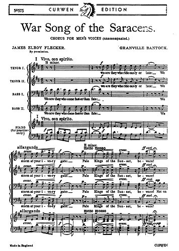 Granville Bantock: War Song Of The Saracens