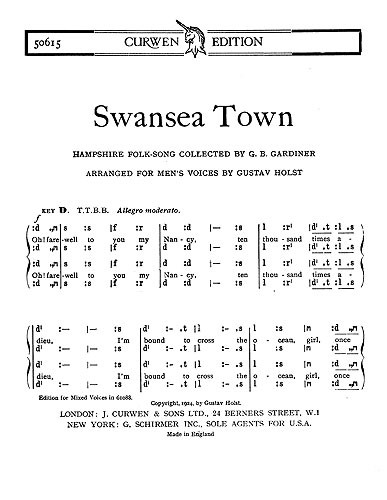 Holst Swansea Town Ttbb Tonic