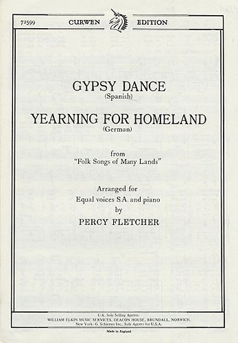 Gypsy Dance/Yearning For Homeland (SSA/Piano)