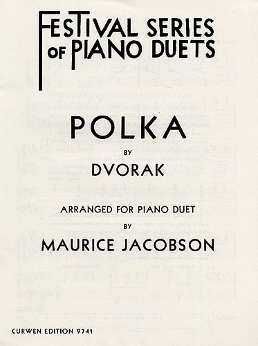 Dvorak: Polka (Piano Duet)