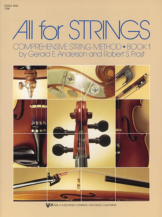 All For Strings Book 1 String Bass