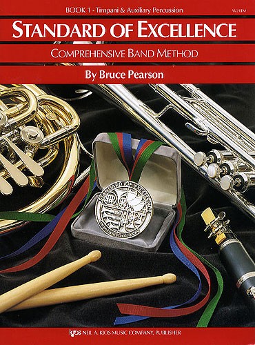 Standard Of Excellence: Comprehensive Band Method Book 1 (Timpani And Auxiliary
