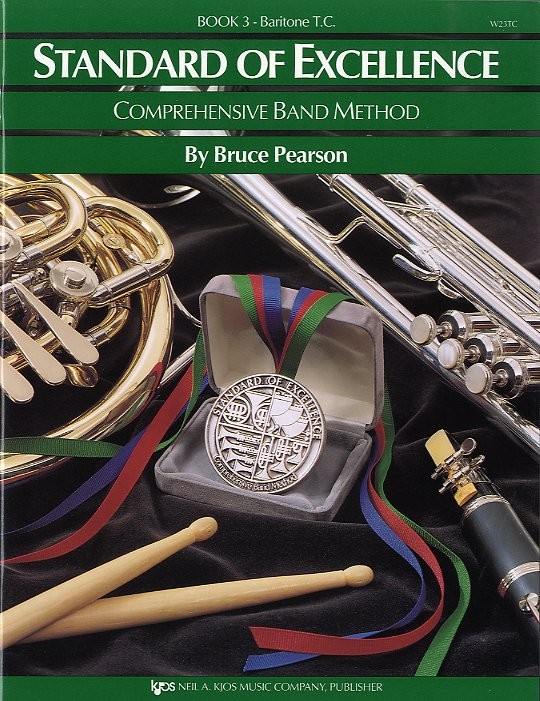 Standard Of Excellence: Comprehensive Band Method Book 3 (Baritone Treble Clef)