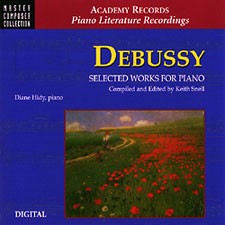 Claude Debussy: Selected Works For Piano (CD Only)
