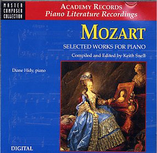 Wolfgang Amadeus Mozart: Selected Works For Piano CD