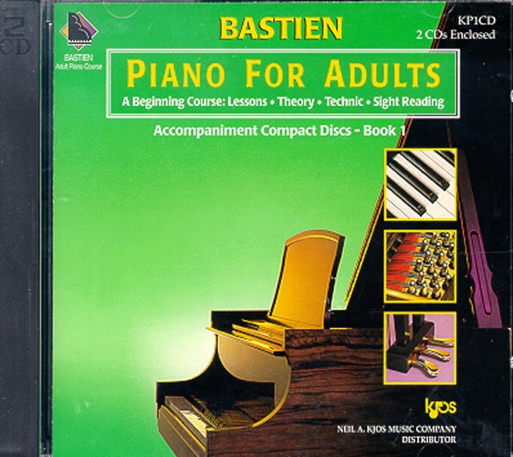 Bastien Piano For Adults: Accompaniment CDs for Book 1