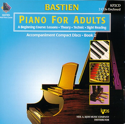 Bastien Piano For Adults: Accompaniment CDs For Book 2