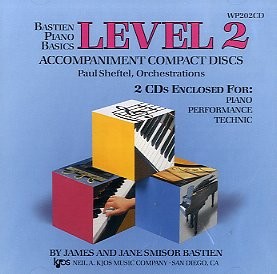 Bastien Piano Basics: Level 2 - Accompaniment 2CDs