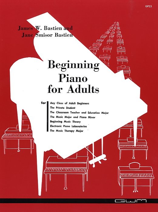 Bastien Beginning Piano For Adults