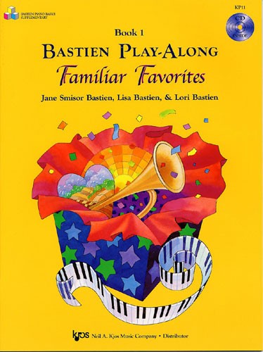 Bastien Play-along: Familiar Favorites Book 1