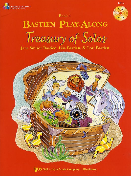 Bastien Play-Along Treasury Of Solos: Book 1