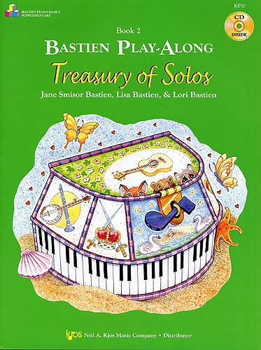 Bastien Play-Along Treasury Of Solos: Book 2