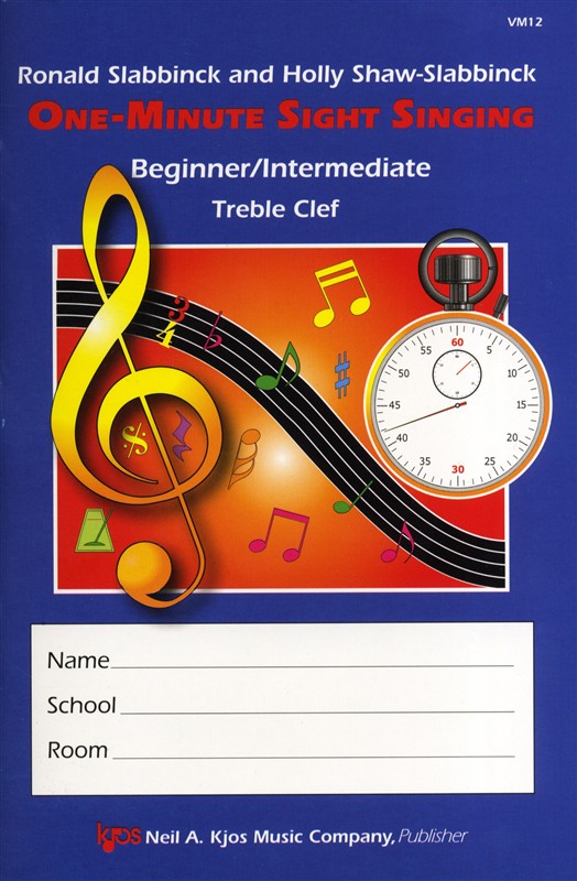 Holly Shaw-Slabbinck/Ronald Slabbinck: One-Minute Sight Singing - Beginner/Inter