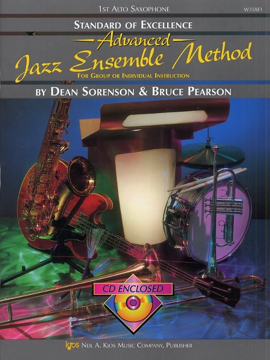 Standard Of Excellence: Advanced Jazz Ensemble Method (1st Alto Saxophone)