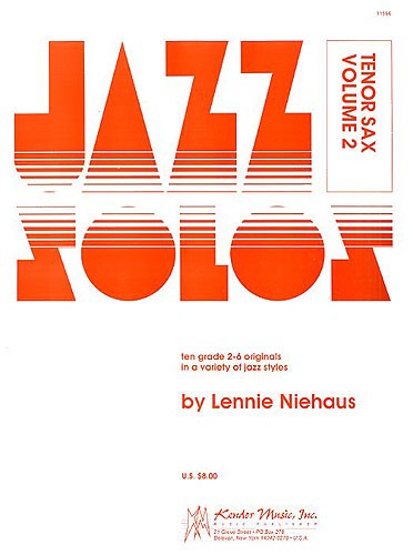 Lennie Niehaus: Jazz Solos For Tenor Sax - Volume Two