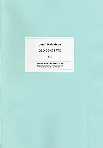 Jouni Kaipainen: Oboe Concerto (Score)