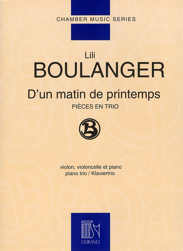 Lili Boulanger: D'un Matin De Printemps (Piano Trio)