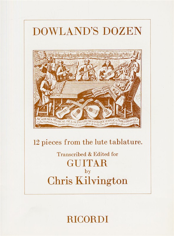 John Dowland: Dowland's Dozen (Guitar)