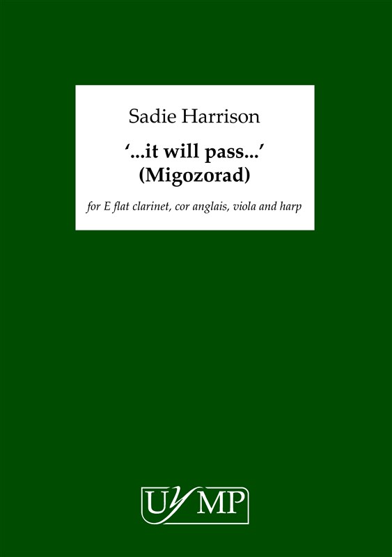 Sadie Harrison: 'It Will Pass..'