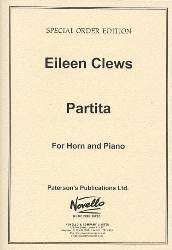 Eileen Clews: Partita For Horn and Piano