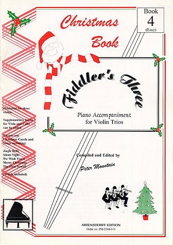 Fiddler's Three Christmas Piano Accompaniment Book4