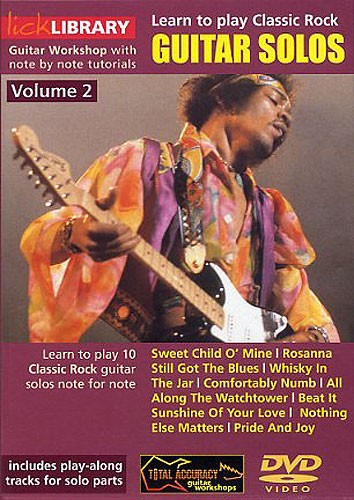 Lick Library: Learn To Play Classic Rock Guitar Solos Volume 2