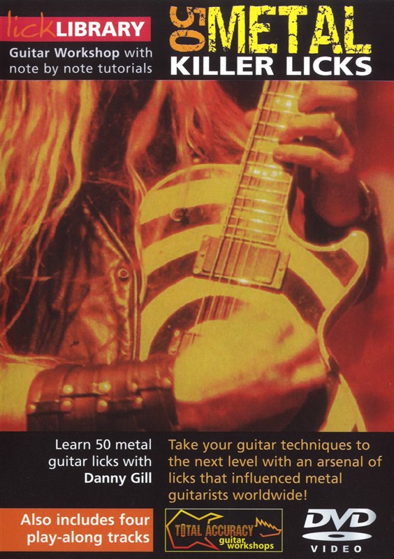 Lick Library: 50 Metal Killer Licks