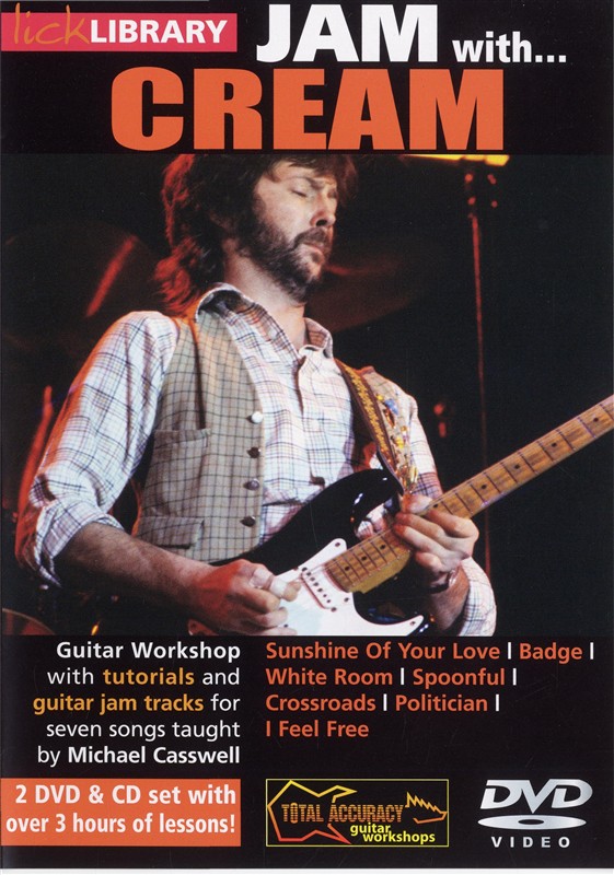 Lick Library: Jam With Cream (2 DVDs and CD)
