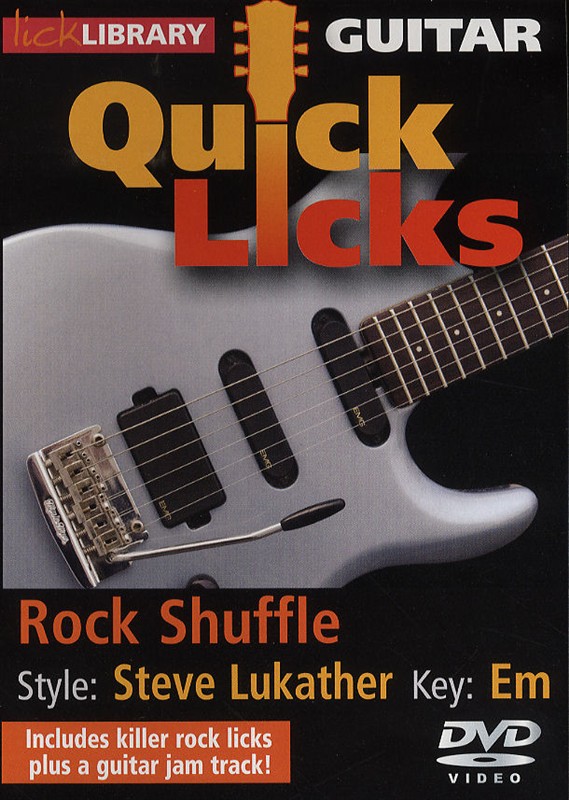 Lick Library: Guitar Quick Licks - Rock Shuffle Steve Lukather