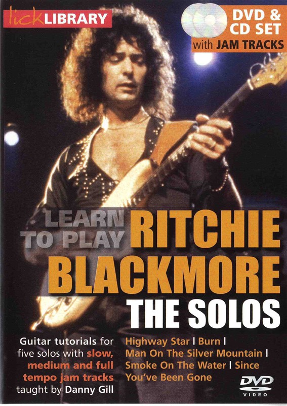 Lick Library: Learn To Play Ritchie Blackmore - The Solos