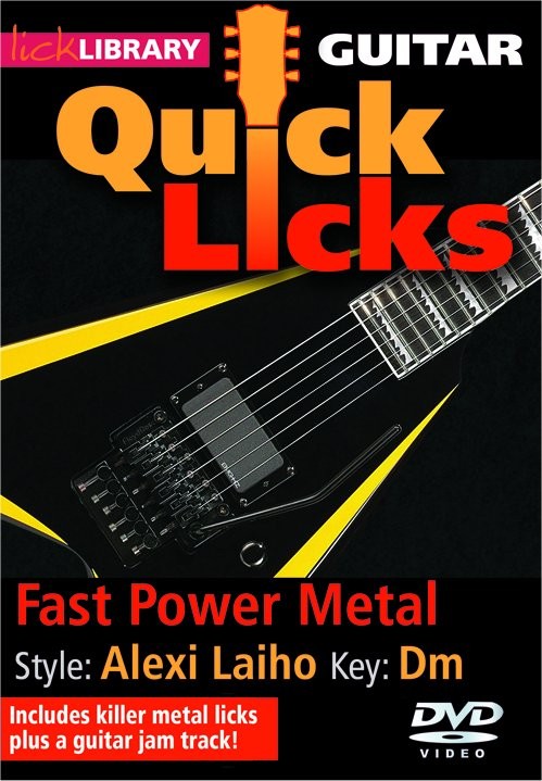 Lick Library: Alexi Laiho Quick Licks - Fast Power Metal