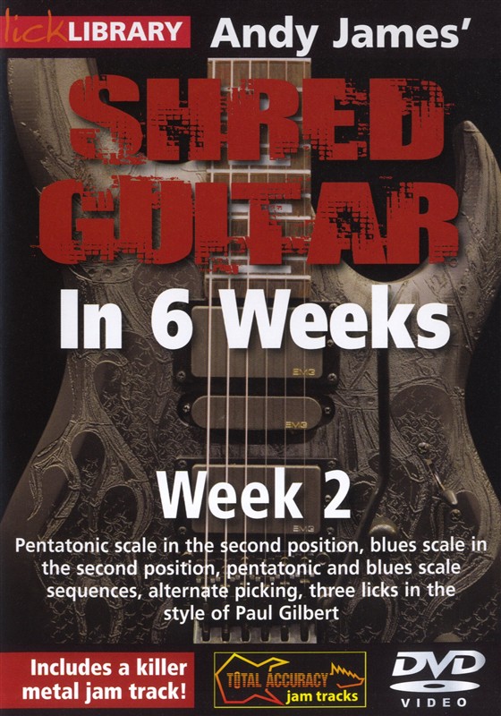 Lick Library: Andy James' Shred Guitar In 6 Weeks - Week 2