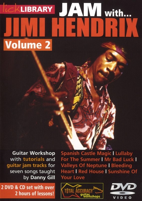 Lick Library: Jam With Jimi Hendrix - Volume 2