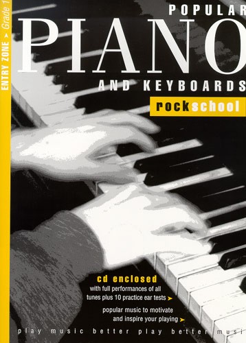 Rockschool Popular Piano And Keyboards - Grade 1