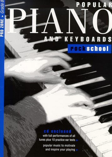 Rockschool Popular Piano And Keyboards - Grade 8