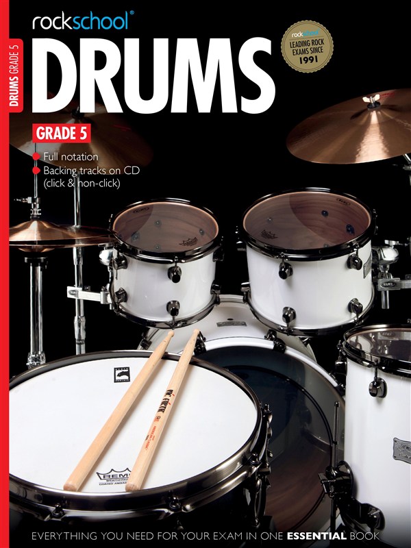 Rockschool Drums - Grade 5 (2012-2018)