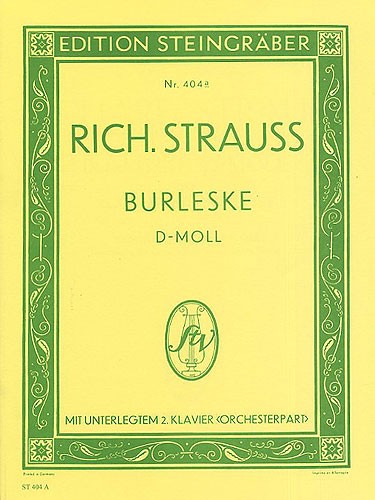 Richard Strauss: Burleske In D Minor (2 Pianos)
