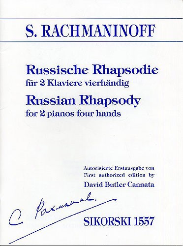 Sergei Rachmaninov: Russian Rhapsody (Two Pianos Four Hands)